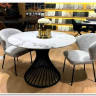 Стол BUENO 120 GLOSS GOLDEN JADE SOLID CERAMIC / BLACK, DISAUR заказать по цене 108 700 руб. в Уфе