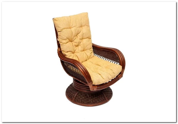 Кресло-качалка "ANDREA Relax Medium" /с подушкой античный орех/Кремовый заказать по цене 43 520 руб. в Уфе Кресло-качалка "ANDREA Relax Medium" /с подушкой античный орех/Кремовый заказать по цене 43 520 руб. в Уфе