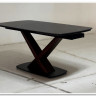 Стол BLANCO 160 MATT BLACK MARBLE SOLID CERAMIC / Орех, DISAUR заказать по цене 102 000 руб. в Уфе