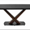 Стол BLANCO 160 MATT BLACK MARBLE SOLID CERAMIC / Орех, DISAUR заказать по цене 102 000 руб. в Уфе