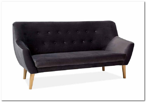 Диван Signal NORDIC 3 Velvet Bluvel 14 серый заказать по цене 67 577 руб. в Уфе
