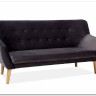 Диван Signal NORDIC 3 Velvet Bluvel 14 серый заказать по цене 67 577 руб. в Уфе