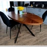 Стол обеденный Halmar LOCARNO (ореховый/черный) заказать по цене 44 604 руб. в Уфе