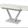 Стол ALATRI 120 GLOSS STATUARIO WHITE SINTERED STONE / WHITE заказать по цене 79 600 руб. в Уфе