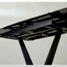 Стол ALATRI 120 MATT GOLDEN BLACK SINTERED STONE / BLACK заказать по цене 0 руб. в Уфе