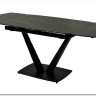 Стол ALATRI 120 MATT GOLDEN BLACK SINTERED STONE / BLACK заказать по цене 0 руб. в Уфе