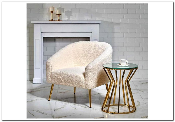 Кресло Halmar GRIFON (кремовый/золотой) заказать по цене 29 248 руб. в Уфе