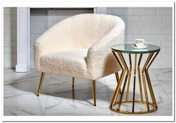 Кресло Halmar GRIFON (кремовый/золотой) заказать по цене 29 833 руб. в Уфе