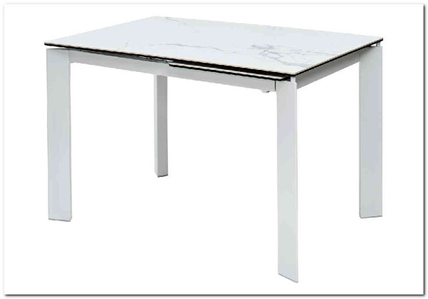 Стол CORNER 120 GLOSS GOLDEN JADE SOLID CERAMIC / WHITE, DISAUR заказать по цене 57 950 руб. в Уфе