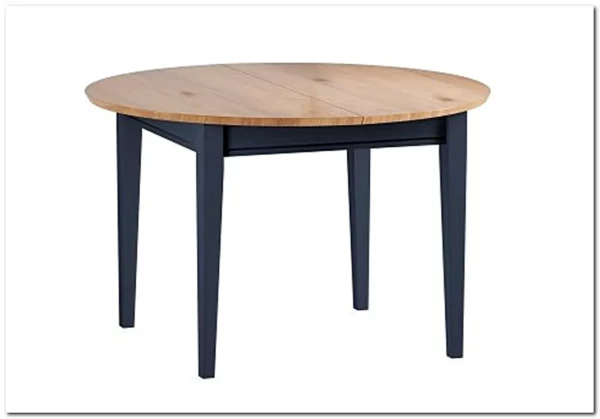 Стол обеденный раскладной Форест Графит D90/125 (массив) заказать по цене 30 654 руб. в Уфе