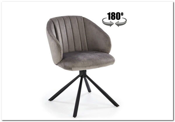 Стул кухонный Halmar K533 (серый/черный) заказать по цене 16 850 руб. в Уфе