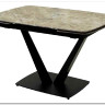 Стол ALATRI 120 GLOSS ATHENS BROWN SINTERED STONE / BLACK заказать по цене 0 руб. в Уфе