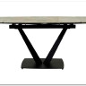Стол ALATRI 120 GLOSS ATHENS BROWN SINTERED STONE / BLACK заказать по цене 0 руб. в Уфе