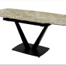 Стол ALATRI 120 GLOSS ATHENS BROWN SINTERED STONE / BLACK заказать по цене 0 руб. в Уфе