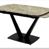 Стол ALATRI 120 GLOSS ATHENS BROWN SINTERED STONE / BLACK заказать по цене 0 руб. в Уфе