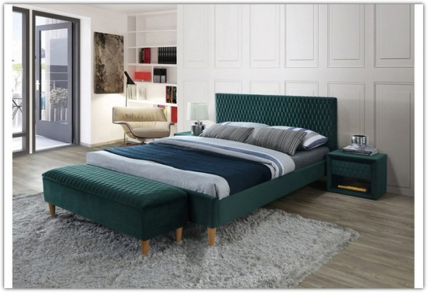 Кровать AZURRO Velvet 160/200 Signal заказать по цене 43 612 руб. в Уфе