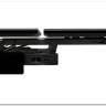 Стол Кентукки 3 140 БЕЛЫЙ МРАМОР, стекло / ЧЕРНЫЙ заказать по цене 49 950 руб. в Уфе