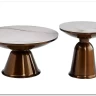 Комплект Signal VERA, 2 стола журнальных (белый/медный) заказать по цене 42 671 руб. в Уфе