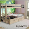 Двухъярусная кровать Орлёнок c нижним спальным местом 120/140 из сосны по цене 49 130 руб. в магазине Другая Мебель в Уфе