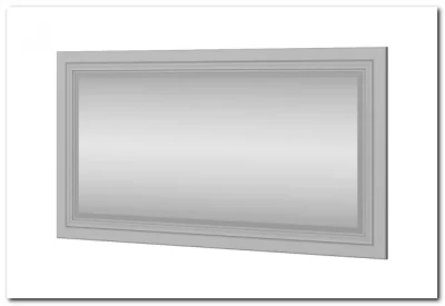 Зеркало навесное Валенсия 110 серый Anrex