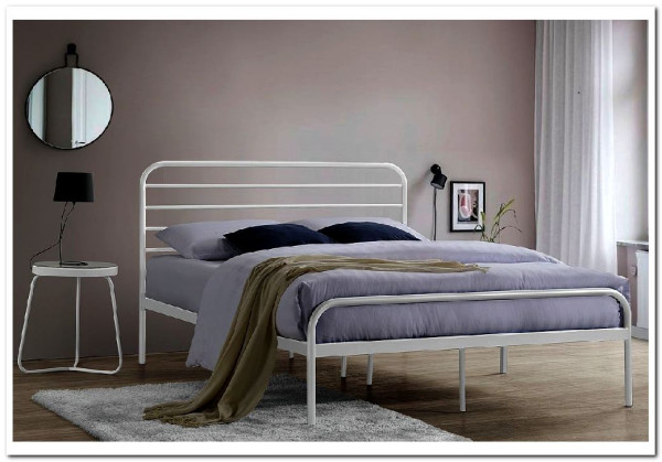 Купить Кровать SIGNAL BOLONIA 140/200 (белый) с доставкой по России по цене производителя можно в магазине Другая Мебель в Уфе