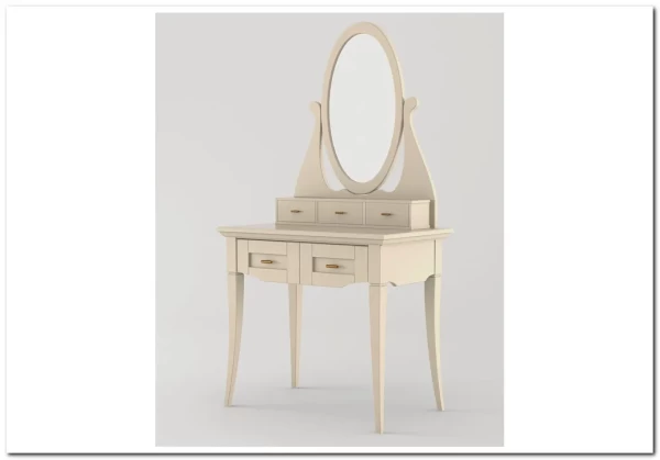 Купить Туалетный столик с зеркалом Римини узкий с доставкой по России по цене производителя можно в магазине Другая Мебель в Уфе Купить Туалетный столик с зеркалом Римини узкий с доставкой по России по цене производителя можно в магазине Другая Мебель в Уфе