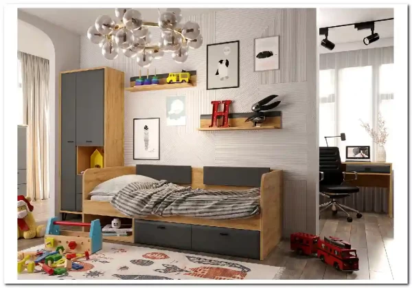 Детская Грейс BRW Грейс (Grace) BRW в стиле сканди по цене 59 410 руб. в магазине Другая Мебель в Уфе Детская Грейс BRW Грейс (Grace) BRW в стиле сканди по цене 59 410 руб. в магазине Другая Мебель в Уфе