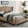 Кровать Signal ASPEN VELVET BLUVEL 28 (бежевый/дуб) 160/200 заказать по цене 62 781 руб. в Уфе