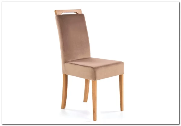 Стул кухонный Halmar CLARION Monolith 09 (бежевый/дуб медовый) заказать по цене 14 456 руб. в Уфе Стул кухонный Halmar CLARION Monolith 09 (бежевый/дуб медовый) заказать по цене 14 456 руб. в Уфе