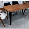 Стол обеденный Halmar PEDRO 160 (орех/черный) заказать по цене 48 207 руб. в Уфе
