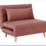 Диван SPIKE VELVET TAP.182  Signal (античный розовый/бук ) заказать по цене 50 786 руб. в Уфе