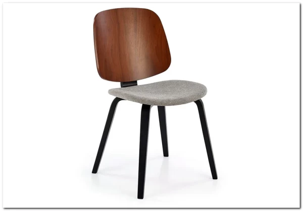 Стул кухонный Halmar K563 (серый/черный/орех) заказать по цене 15 170 руб. в Уфе Стул кухонный Halmar K563 (серый/черный/орех) заказать по цене 15 170 руб. в Уфе