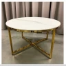 Стол журнальный Signal SALMA эффект белого мрамора/золотой заказать по цене 29 559 руб. в Уфе