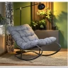 Кресло-качалка Halmar GATTO (серый) заказать по цене 23 729 руб. в Уфе
