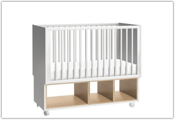 Купить Детская кроватка 60X120 4You by VOX BV белый/дуб с доставкой по России по цене производителя можно в магазине Другая Мебель в Уфе