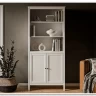 Шкаф Ева (Хельга) REG2D/125 белый BRW  заказать по цене 17 000 руб. в Уфе