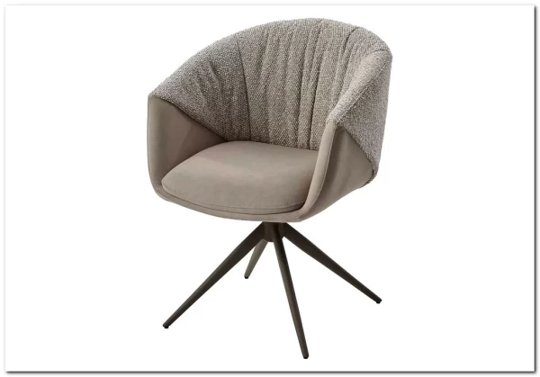 Стул ГИССЕН (GISSEN) 360 град., цвет ЛАТТЕ RIELY-111 / V885-3, ткань / ЛАТТЕ, ®DISAUR заказать по цене 18 550 руб. в Уфе