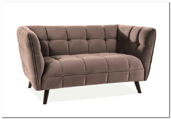 Диван Signal CASTELLO 2 Velvet Bluvel 28 (бежевый) заказать по цене 84 495 руб. в Уфе