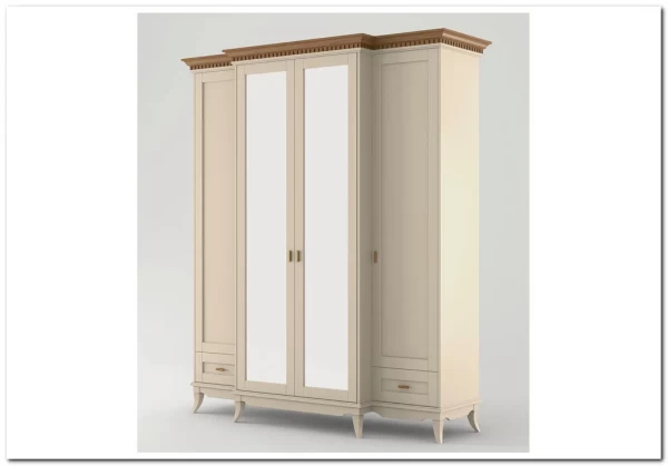 Шкаф четырехдверный Римини заказать по цене 183 969 руб. в Уфе