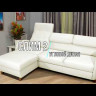 Угловой диван Слим 2 с оттоманкой Soft Time заказать по цене 92 624 руб. в Уфе