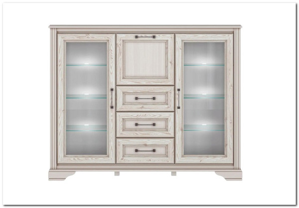 Тумба Stylius (Стилиус) B169-KOM2W1B3S BRW заказать по цене 42 740 руб. в Уфе