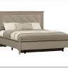 Кровать с мягким элементом Classic LOZ160x200 глиняный серый BRW заказать по цене 43 300 руб. в Уфе