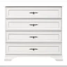 Купить Комод Кентаки KOM4S белый BRW с доставкой по России по цене производителя можно в магазине Другая Мебель в Уфе