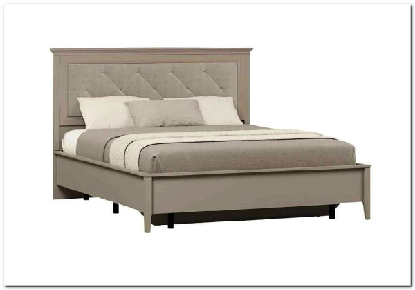 Кровать с мягким элементом Classic LOZ180x200 глиняный серый BRW заказать по цене 46 300 руб. в Уфе