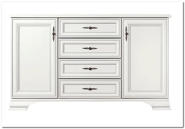 Тумба Кентаки KOM2D4S белый БРВ заказать по цене 31 120 руб. в Уфе