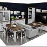 Стеллаж Marselle REG1DP BRW для гостиной по цене 18 600 руб.