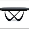 Стол обеденный Signal INFINITY Ceramic 160 раскладной (черный Azario black/черный мат) заказать по цене 209 327 руб. в Уфе