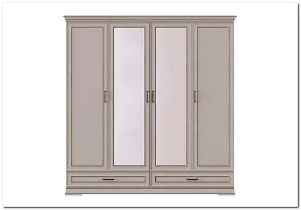 Шкаф Флоренция SZF2L2D2S персидский жемчуг БРВ заказать по цене 97 580 руб. в Уфе