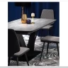 Стол обеденный Halmar VINSTON раскладной темно-серый/черный заказать по цене 108 669 руб. в Уфе