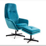 Комплект Signal FORD VELVET BLUVEL 85 кресло+подставка для ног (бирюзовый) заказать по цене 48 686 руб. в Уфе